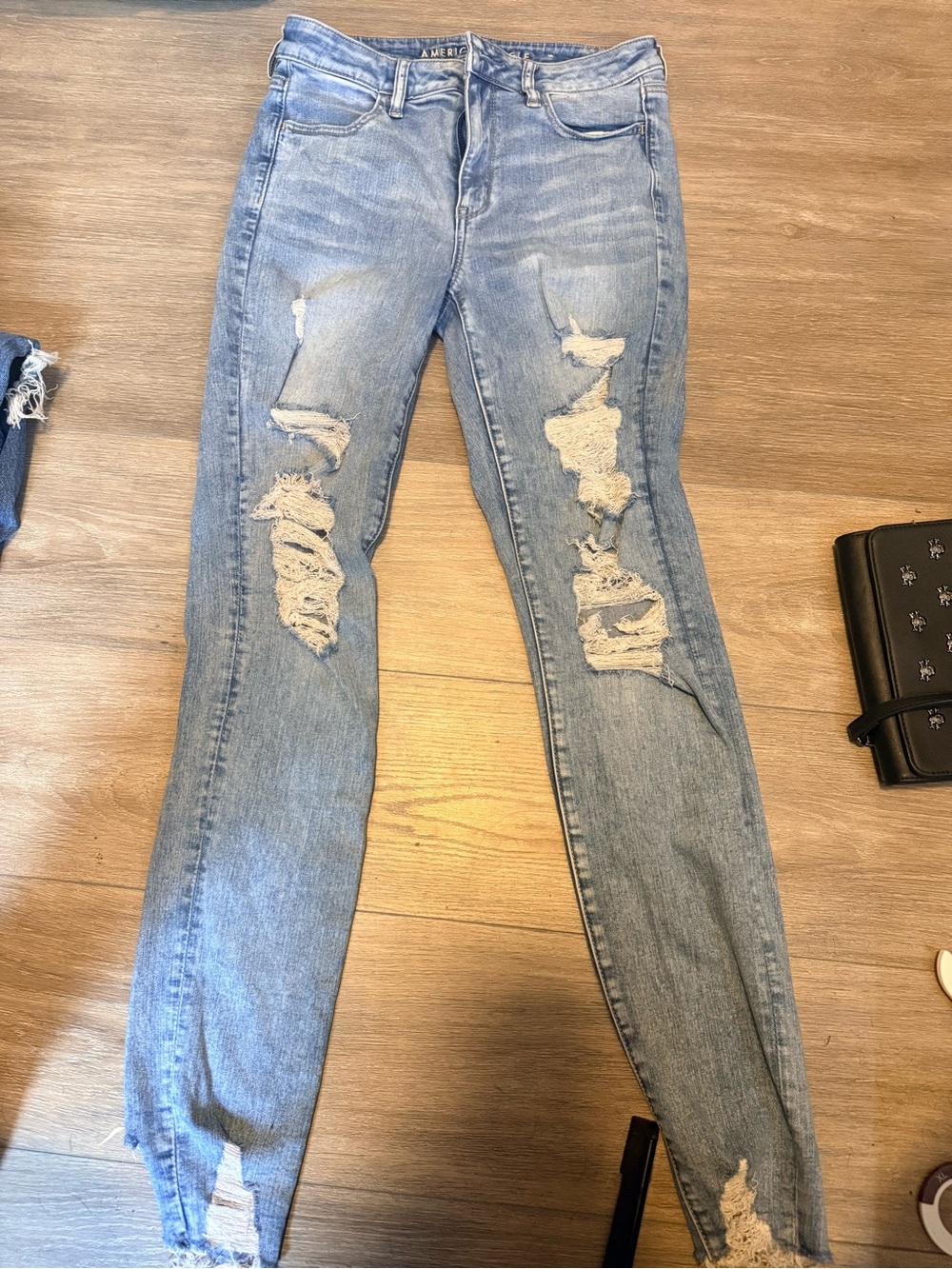 American Eagle size 10 Extra Long skinny Jeans